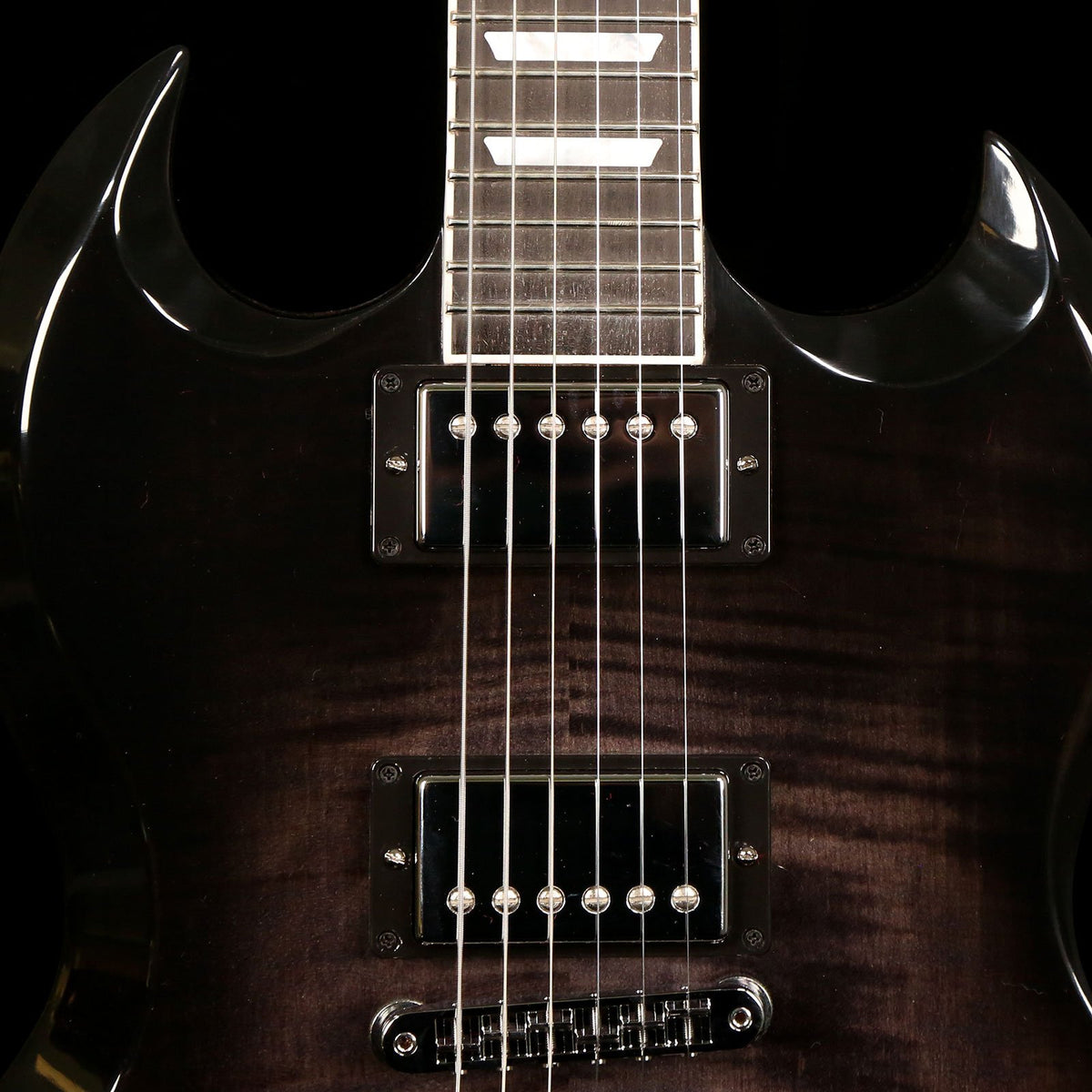 Gibson SG Modern Trans Black Fade — 5