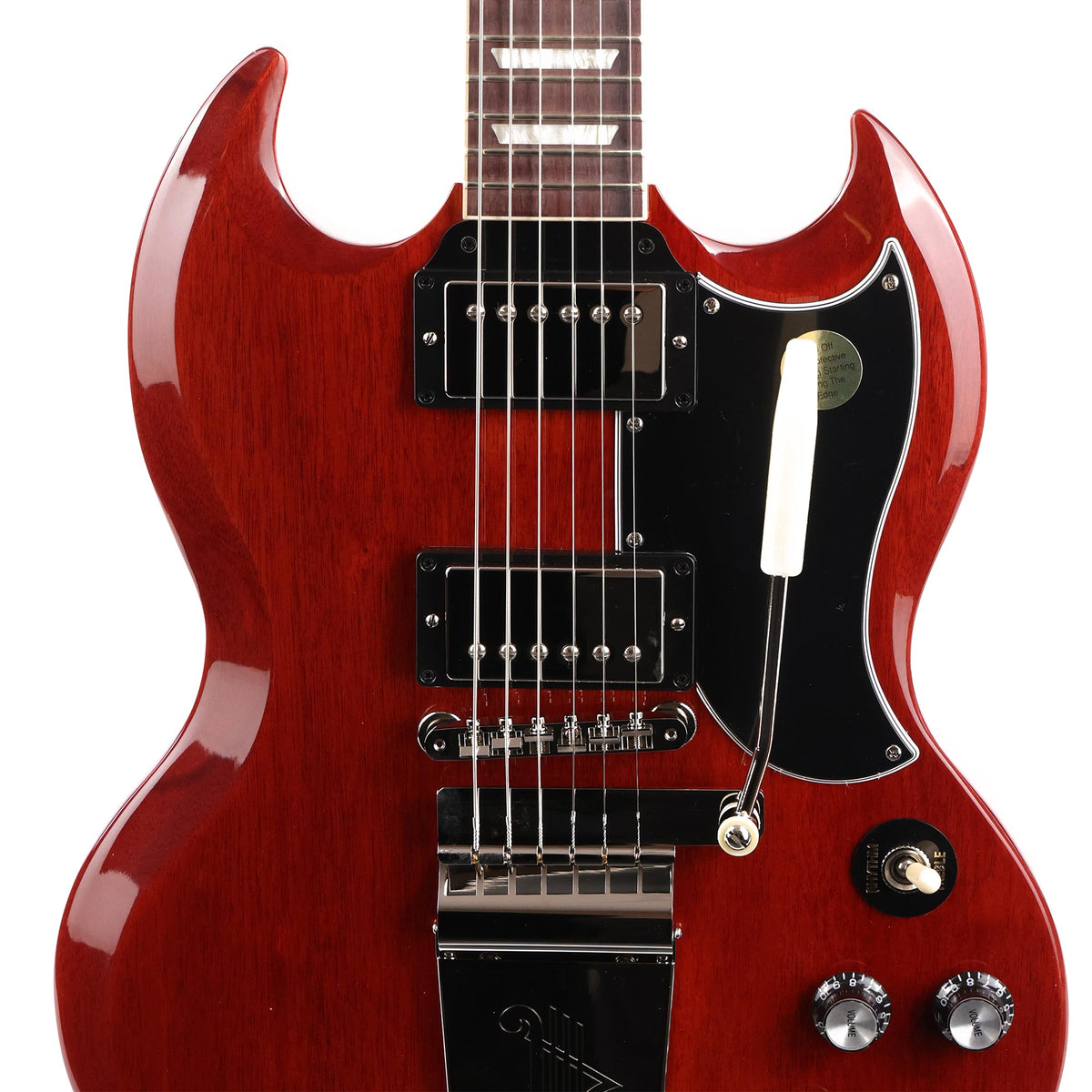 Gibson SG Standard '61 Maestro Vibrola Vintage Cherry — 6