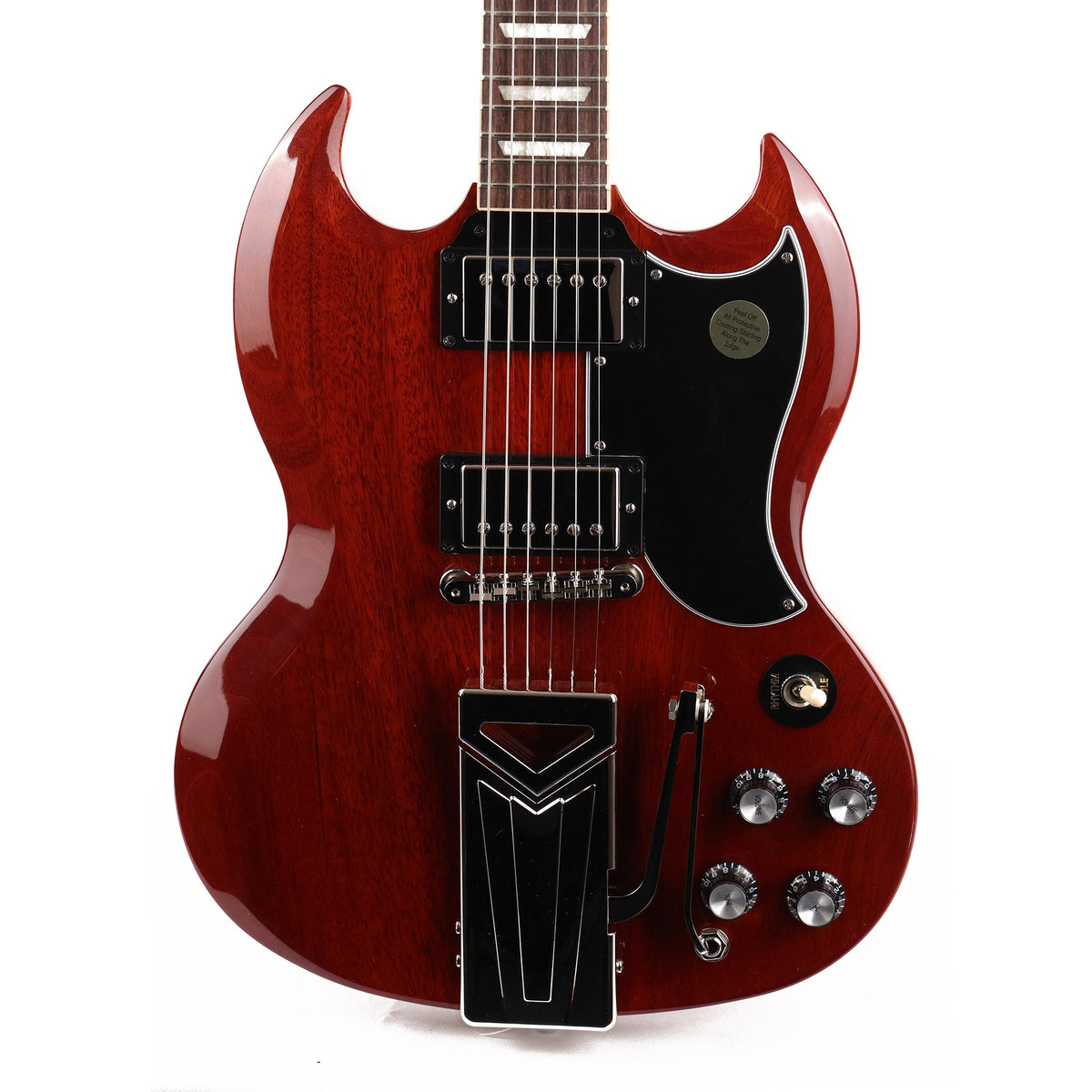 Gibson SG Standard '61 Sideways Vibrola Vintage Cherry — 1
