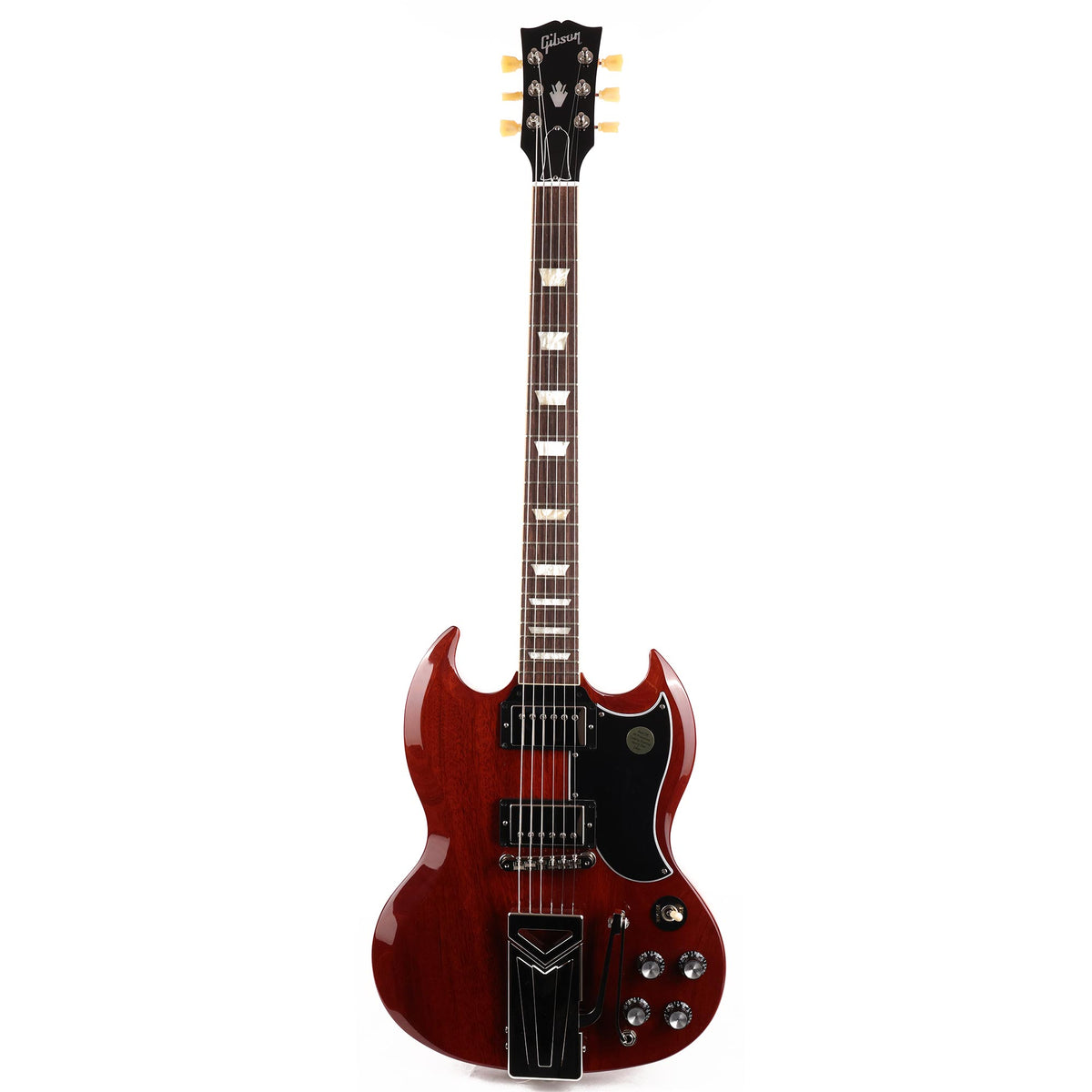 Gibson SG Standard '61 Sideways Vibrola Vintage Cherry — 2