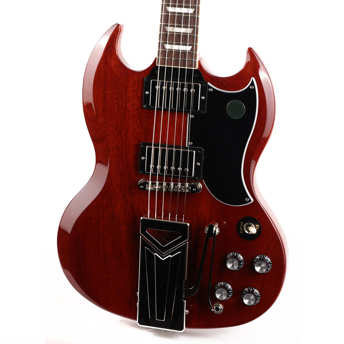 Gibson SG Standard '61 Sideways Vibrola Vintage Cherry — 7