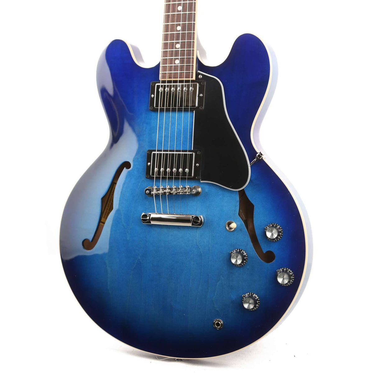 Gibson ES-335 Dot Blues Burst — 7