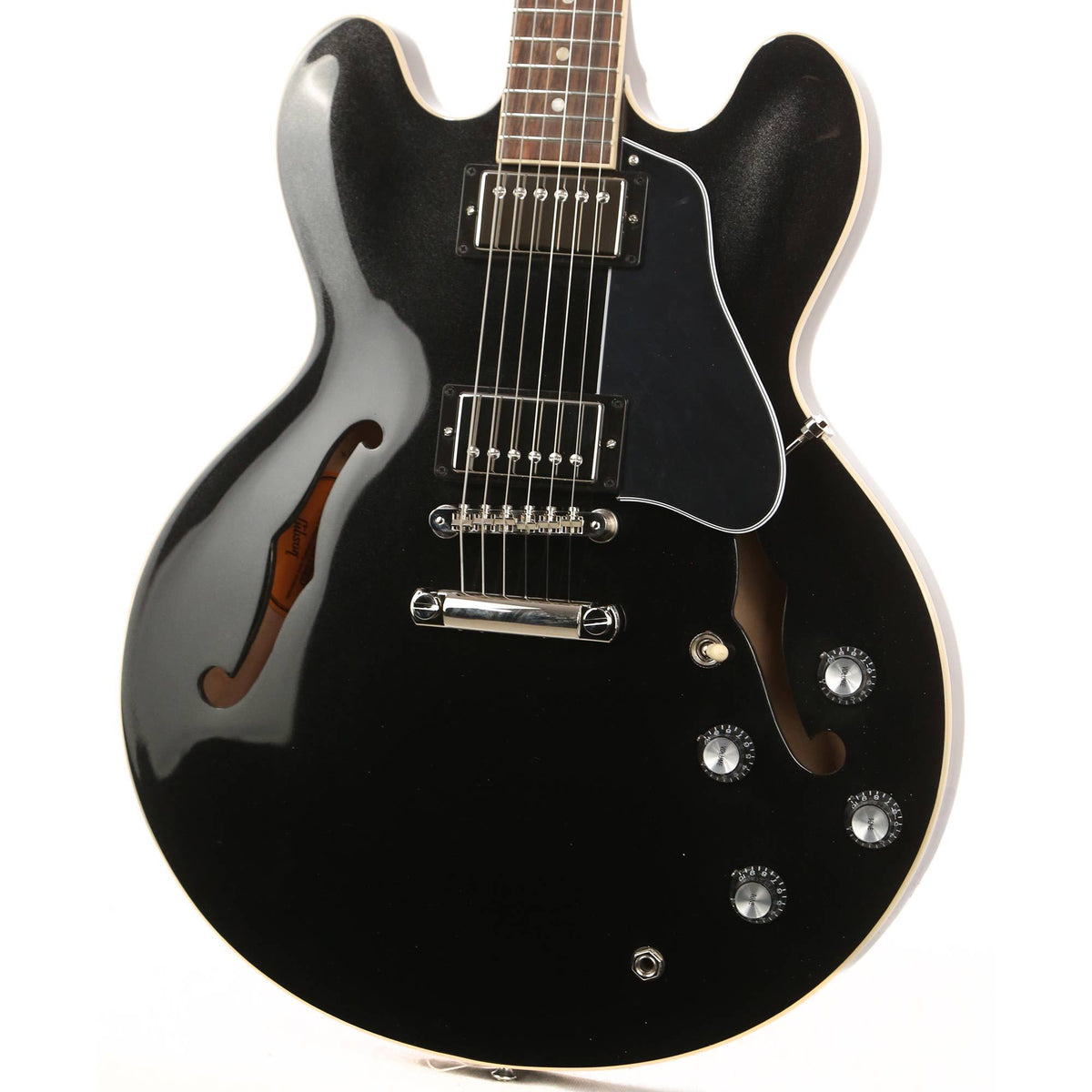 Gibson ES-335 Dot Graphite Metallic — 5