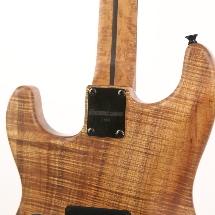 Charvel Custom Shop San Dimas Nitro-Finished Tasmanian Blackwood Music Zoo 25th Anniversary Edition