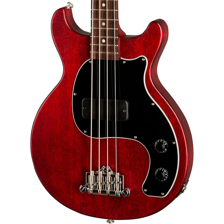 Gibson Les Paul Junior Tribute DC Bass Worn Cherry