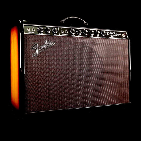 Fender '65 Deluxe Reverb Limited Edition 3-Tone Sunburst Ash Cabinet 2016