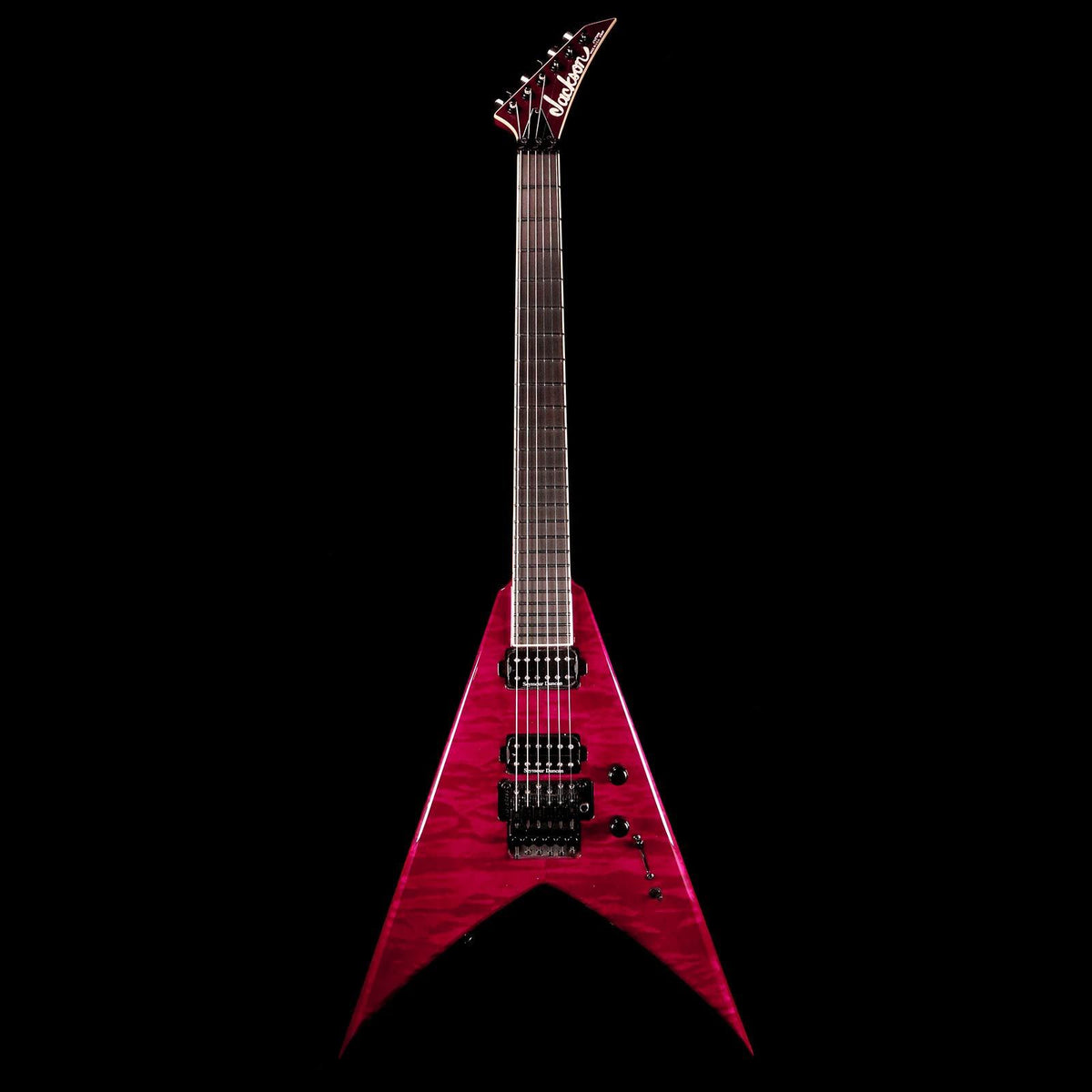Jackson Custom Shop King V KV2 Quilt Top Trans Purple 2014 — 2