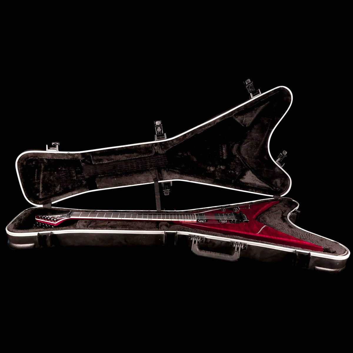 Jackson Custom Shop King V KV2 Quilt Top Trans Purple 2014 — 6