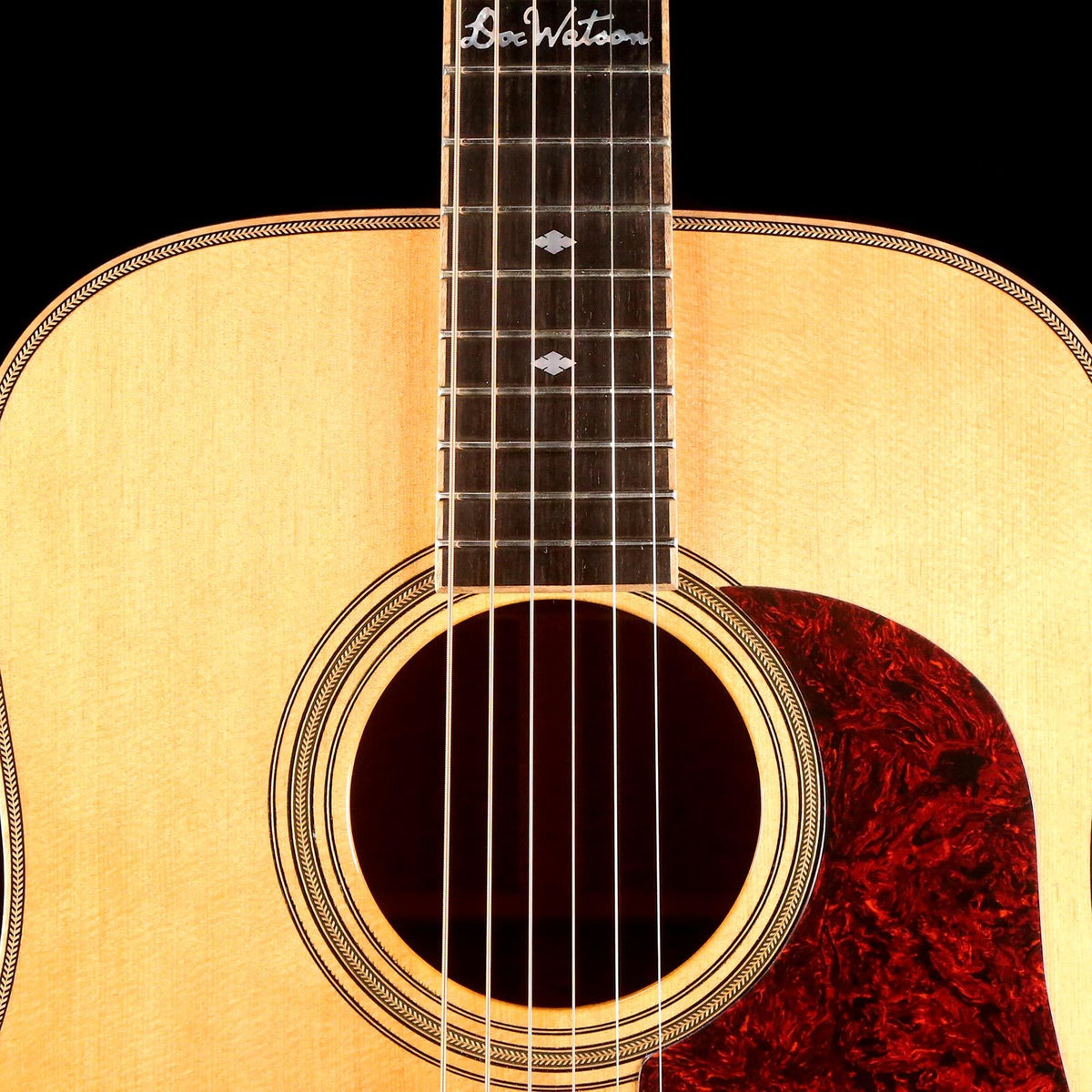 Gallagher Doc Watson Signature Model Acoustic Natural — 5