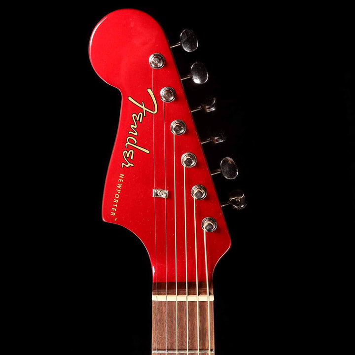 Fender California Series Newporter Player Left-Handed Acoustic-Electric Candy Apple Red