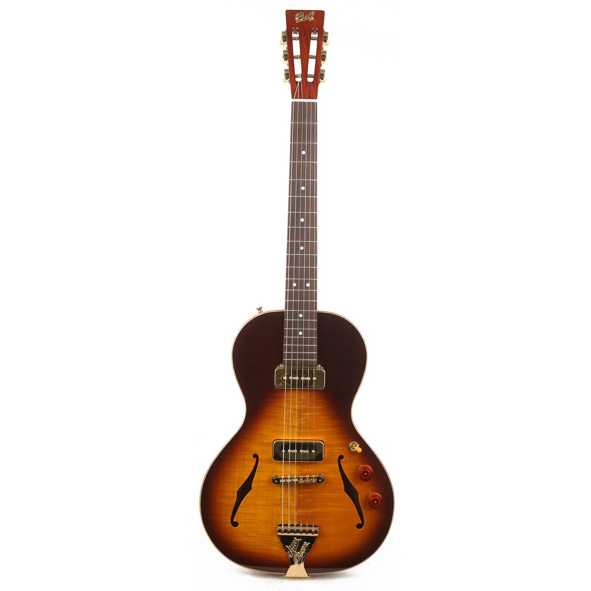 B&G Guitars Little Sister Crossroads Tobacco Burst — 2