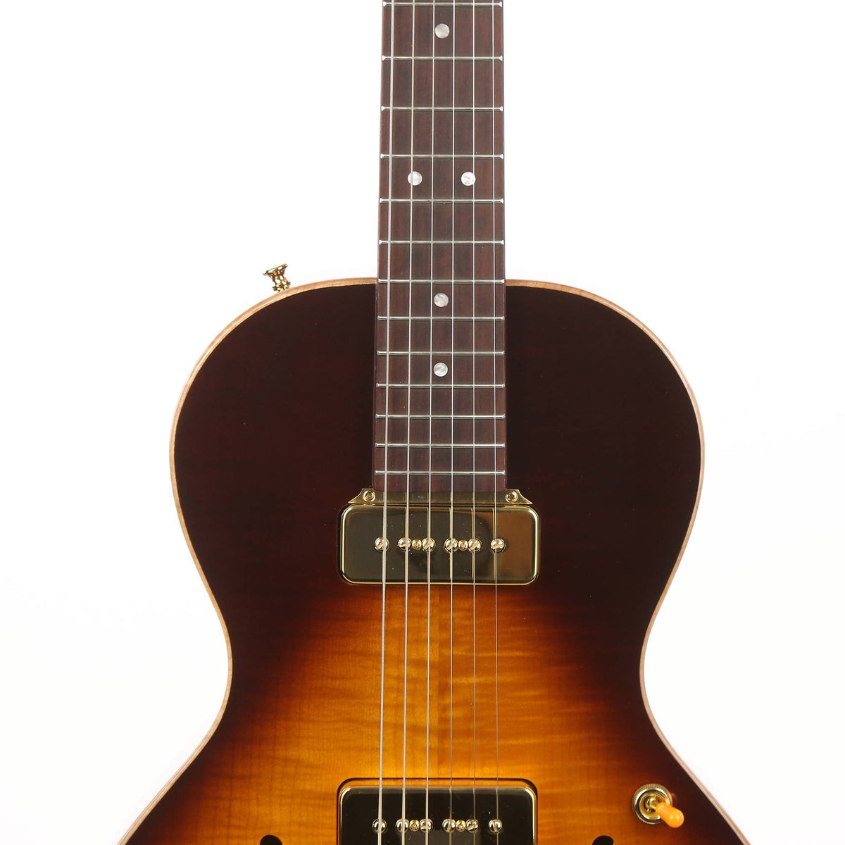 B&G Guitars Little Sister Crossroads Tobacco Burst — 7