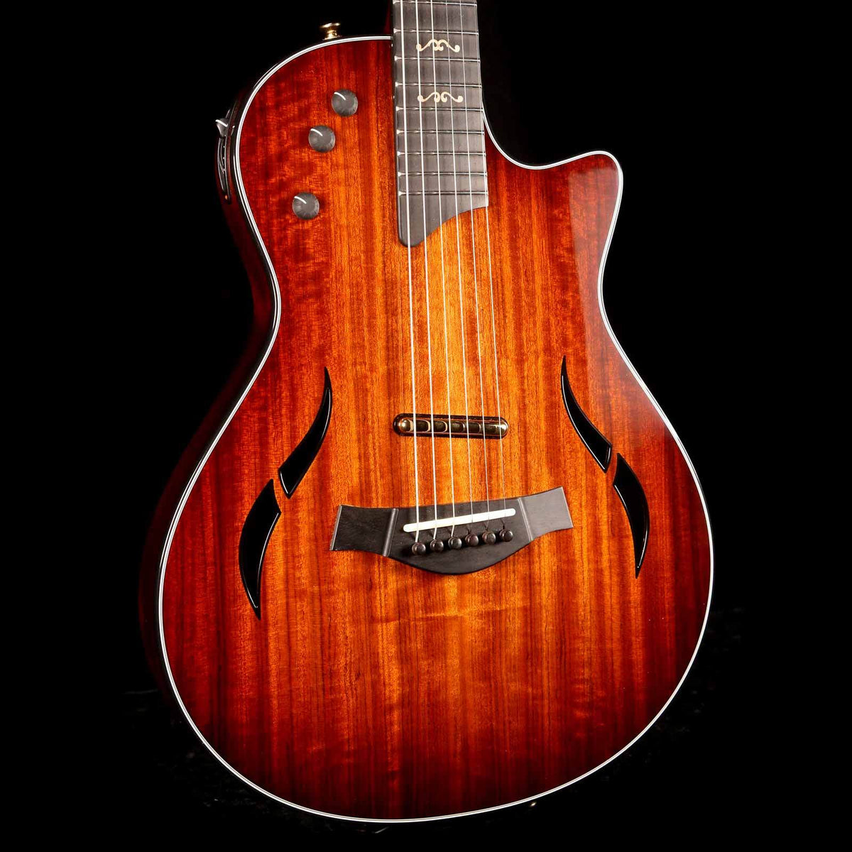 Taylor Custom Shop BTO T5z Ovangkol Shaded Edgeburst 2015 — 6