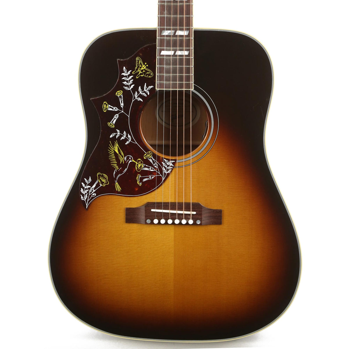 Gibson Hummingbird Acoustic-Electric Left-Handed Vintage Sunburst — 1