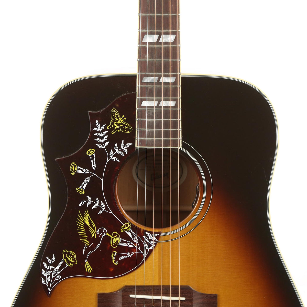 Gibson Hummingbird Acoustic-Electric Left-Handed Vintage Sunburst — 6