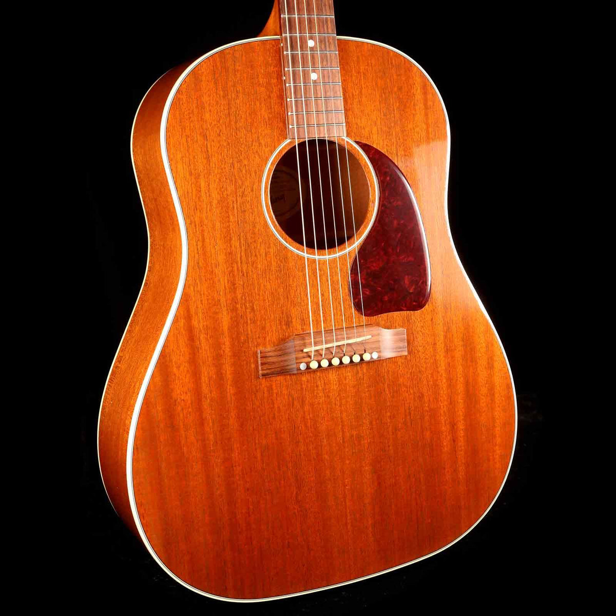 Gibson J-45 Mahogany Acoustic-Electric with Calton Case Antique Natural 2017 — 6