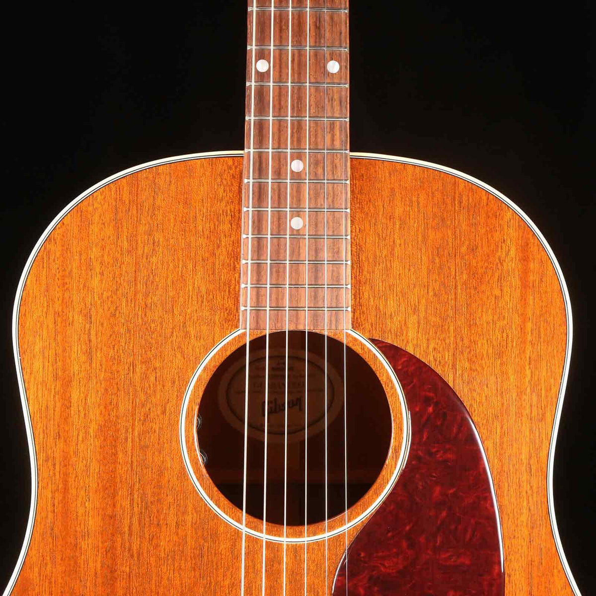 Gibson J-45 Mahogany Acoustic-Electric with Calton Case Antique Natural 2017 — 7
