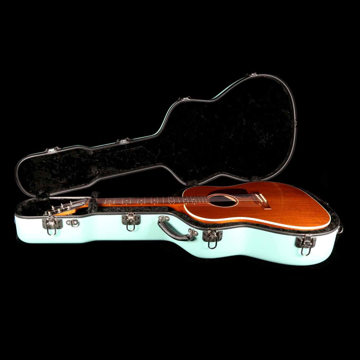 Gibson J-45 Mahogany Acoustic-Electric with Calton Case Antique Natural 2017 — 8