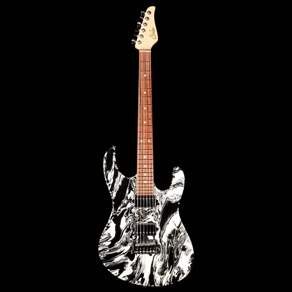 Suhr Modern Drip Black and White — 2