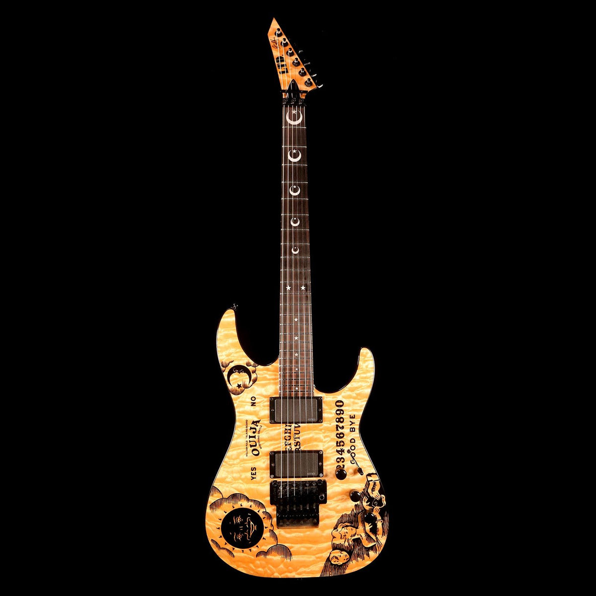 ESP LTD Limited Edition Kirk Hammett KH Ouija Natural — 2