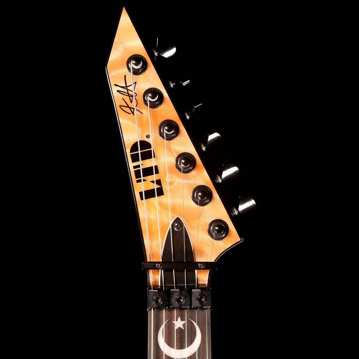 ESP LTD Limited Edition Kirk Hammett KH Ouija Natural — 4