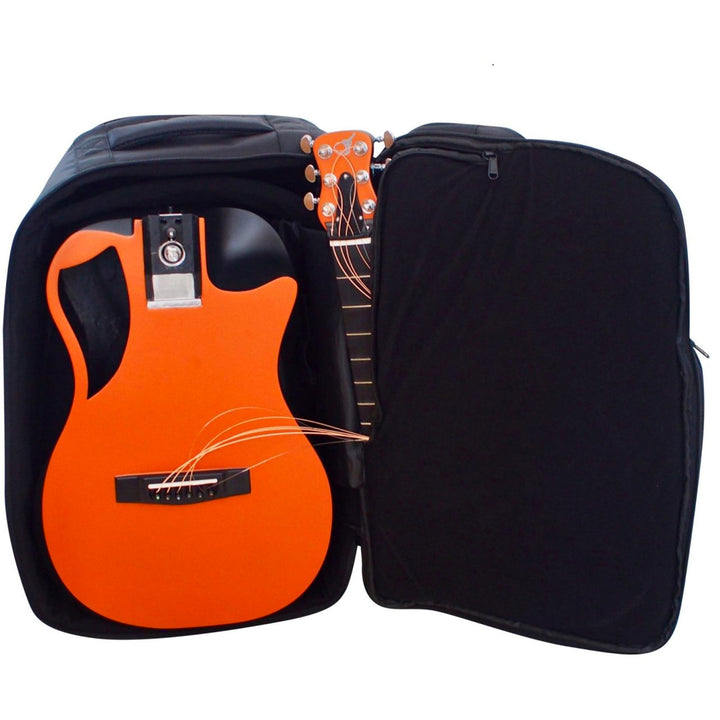 Journey Instruments OF660 Carbon Fiber Acoustic Guitar Orange Top Matte