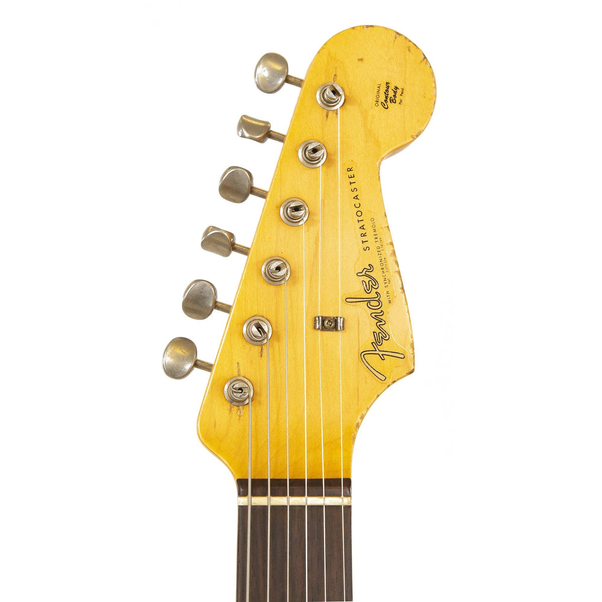 Fender Custom Shop '62 Stratocaster Ultimate Relic Masterbuilt Jason Smith Music Zoo 25th Anniversary Edition — 4