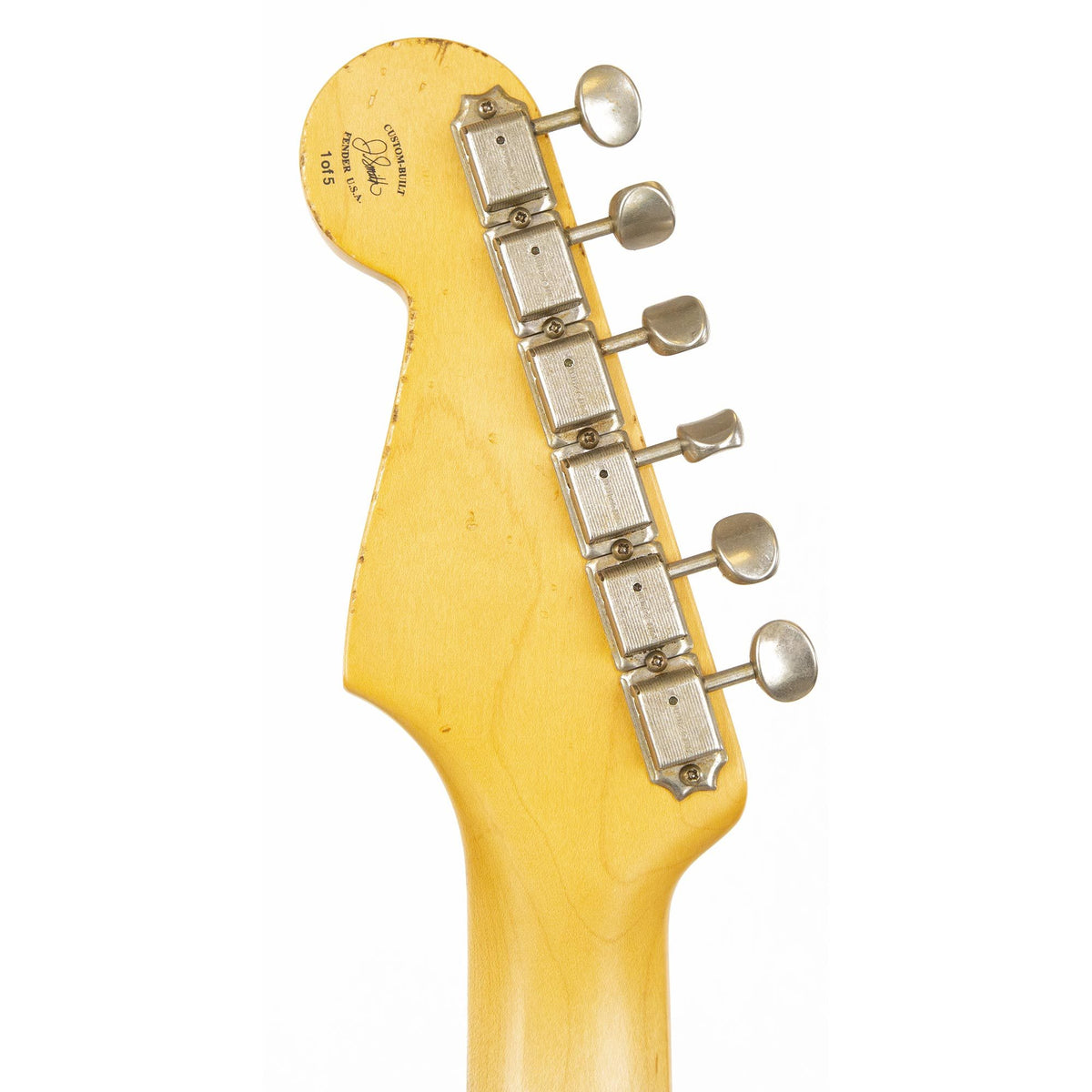 Fender Custom Shop '62 Stratocaster Ultimate Relic Masterbuilt Jason Smith Music Zoo 25th Anniversary Edition — 5