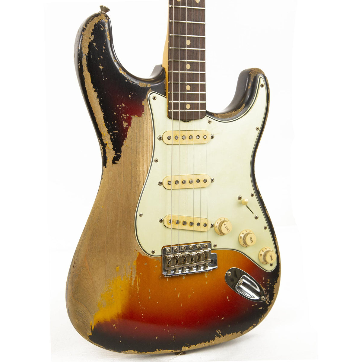 Fender Custom Shop '62 Stratocaster Ultimate Relic Masterbuilt Jason Smith Music Zoo 25th Anniversary Edition — 6
