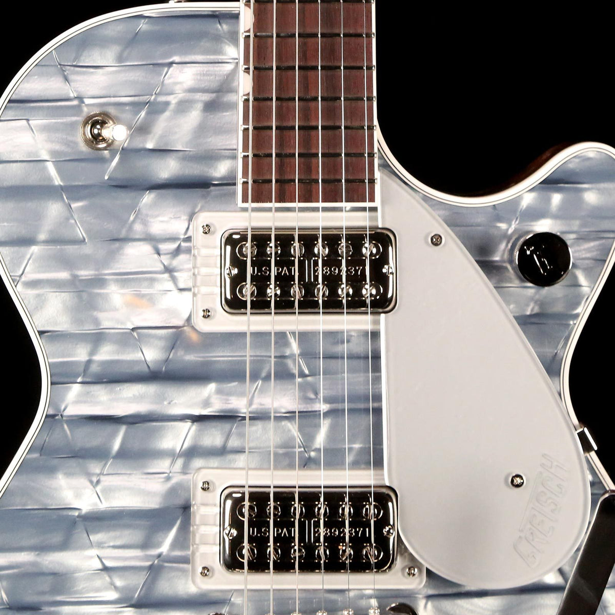 Gretsch G6129 Players Edition Jet FT Light Blue Pearl — 6