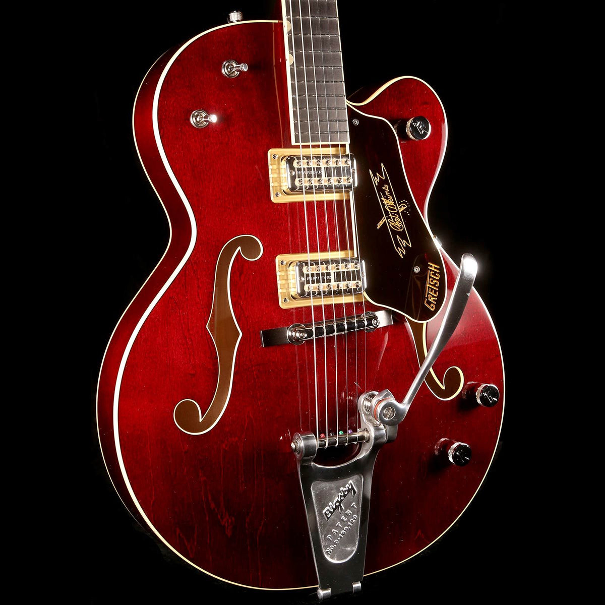 Gretsch G6120T '59 Nashville Single-Cut Limited Edition Dark Cherry Stain — 6