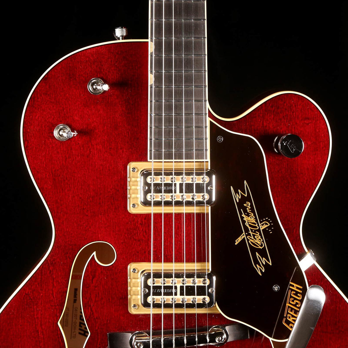 Gretsch G6120T '59 Nashville Single-Cut Limited Edition Dark Cherry Stain — 7