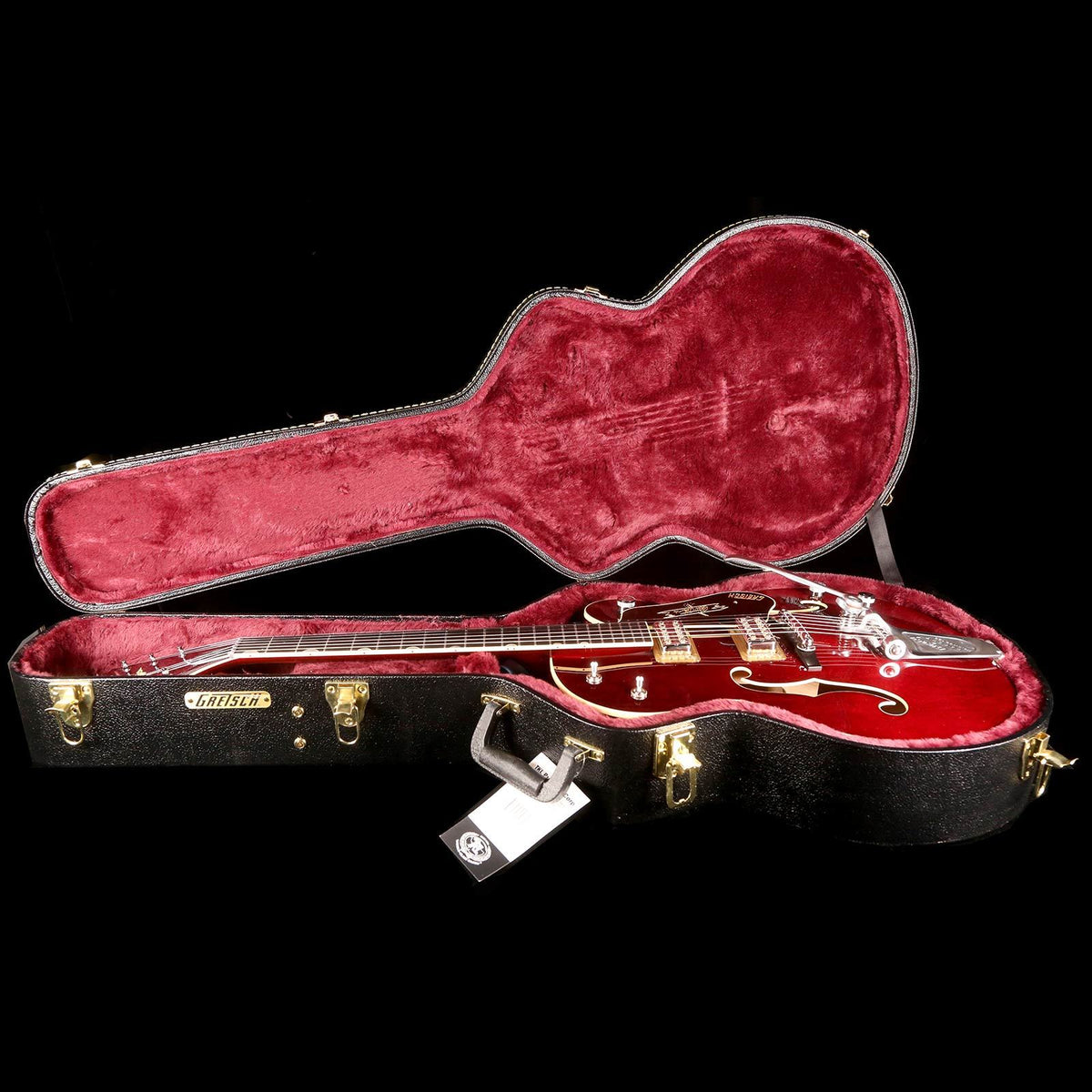 Gretsch G6120T '59 Nashville Single-Cut Limited Edition Dark Cherry Stain — 8