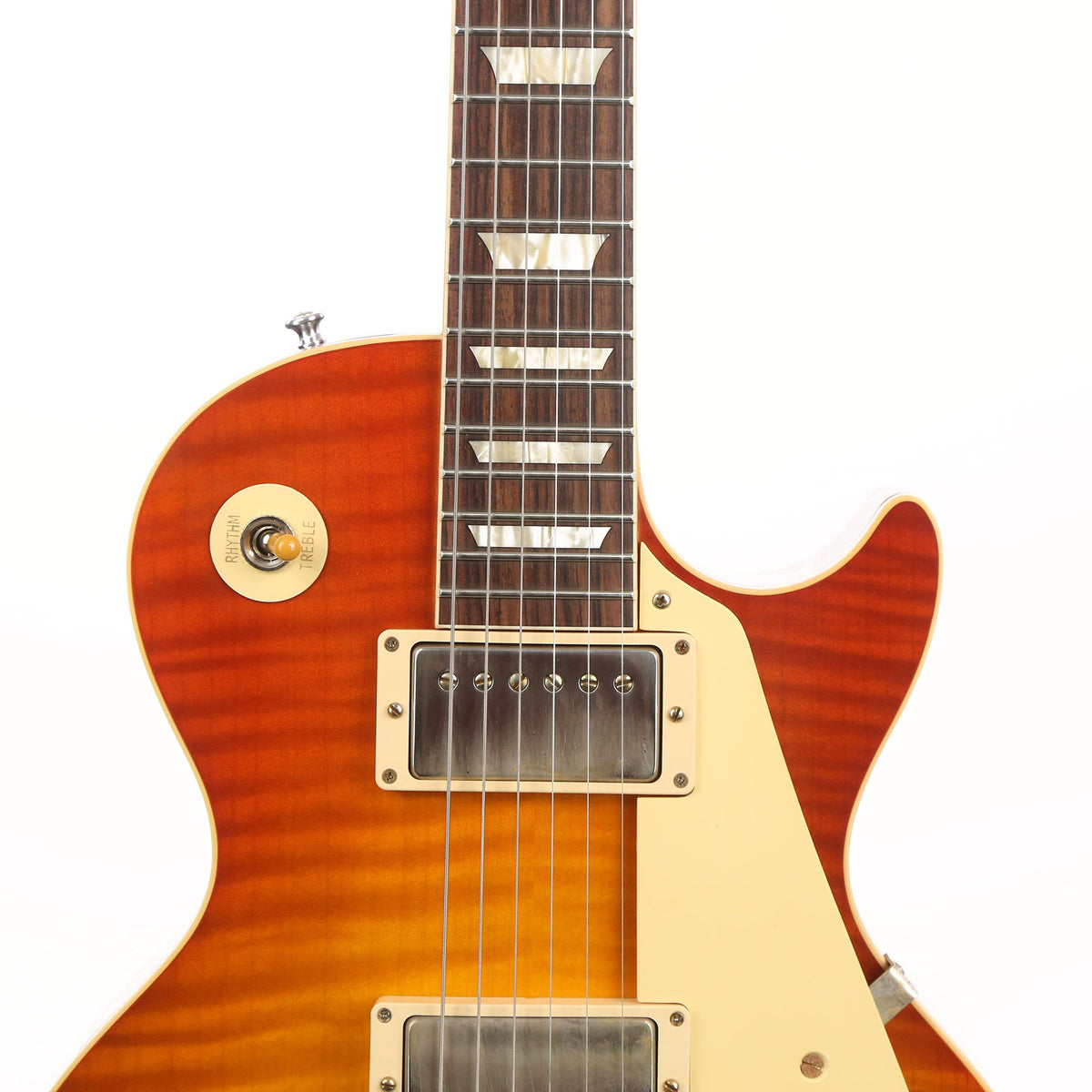 Gibson Custom Shop 60th Anniversary 1959 Les Paul Standard VOS Orange Sunset Fade — 7