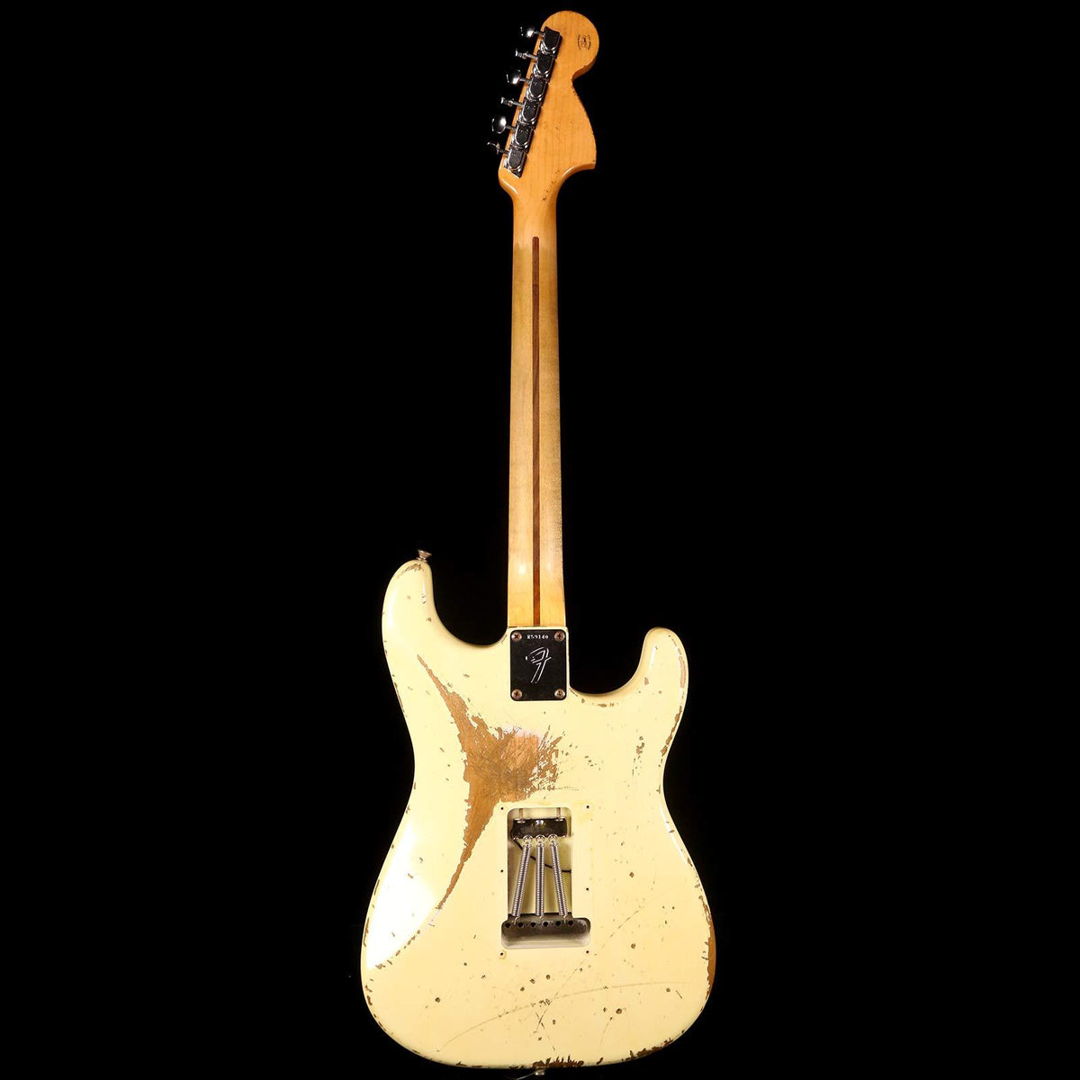 Fender Custom Shop Yngwie Malmsteen Stratocaster Masterbuilt Jason Smith Left-Handed Vintage White 2012 — 3