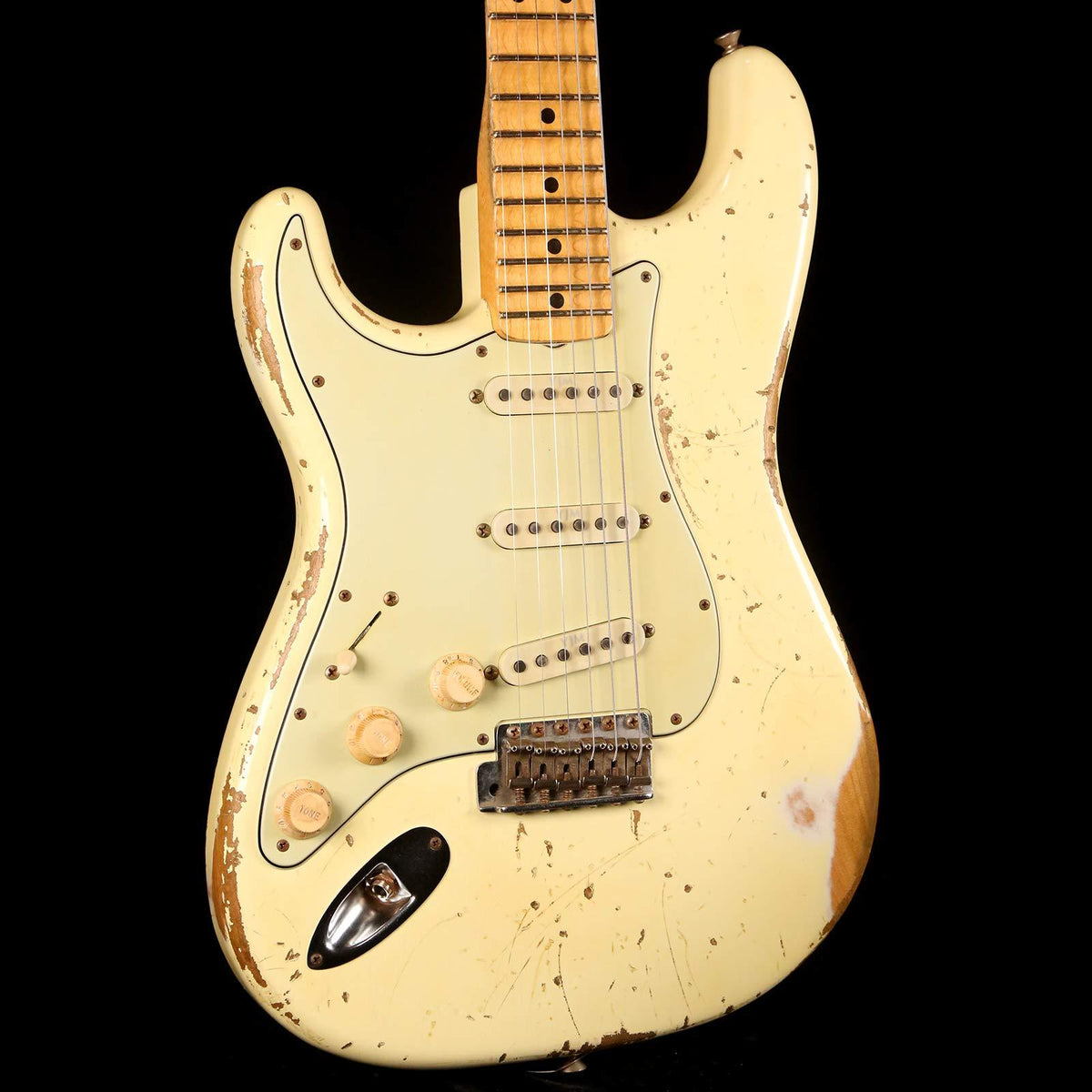 Fender Custom Shop Yngwie Malmsteen Stratocaster Masterbuilt Jason Smith Left-Handed Vintage White 2012 — 6