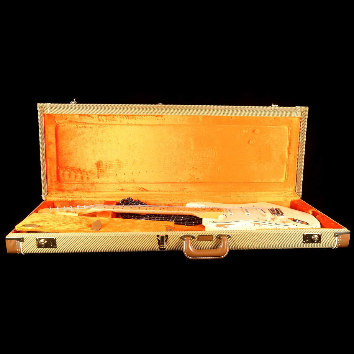 Fender Custom Shop Yngwie Malmsteen Stratocaster Masterbuilt Jason Smith Left-Handed Vintage White 2012 — 8