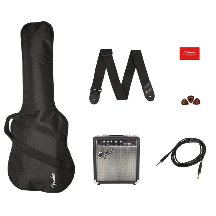 Squier Stratocaster Pack Black