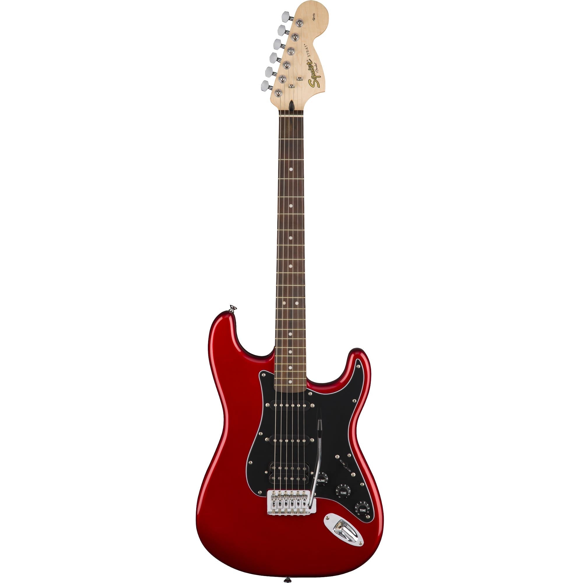 Squier Affinity Series Stratocaster HSS Pack Candy Apple Red | The