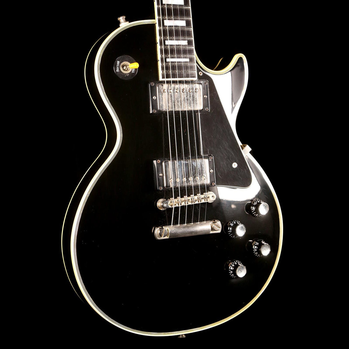 Gibson Custom Shop 1968 Les Paul Custom Authentic Ebony 2003 — 7
