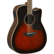 Yamaha A1R Dreadnought Cutaway Acoustic-Electric Tobacco Brown Sunburst Used