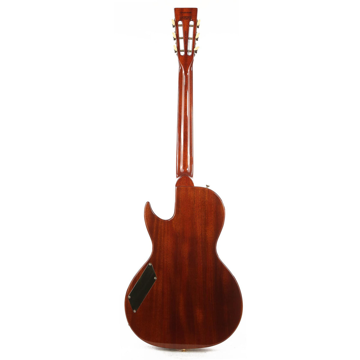 B&G Guitars Little Sister Crossroads Cutaway P-90 Honey Burst — 3