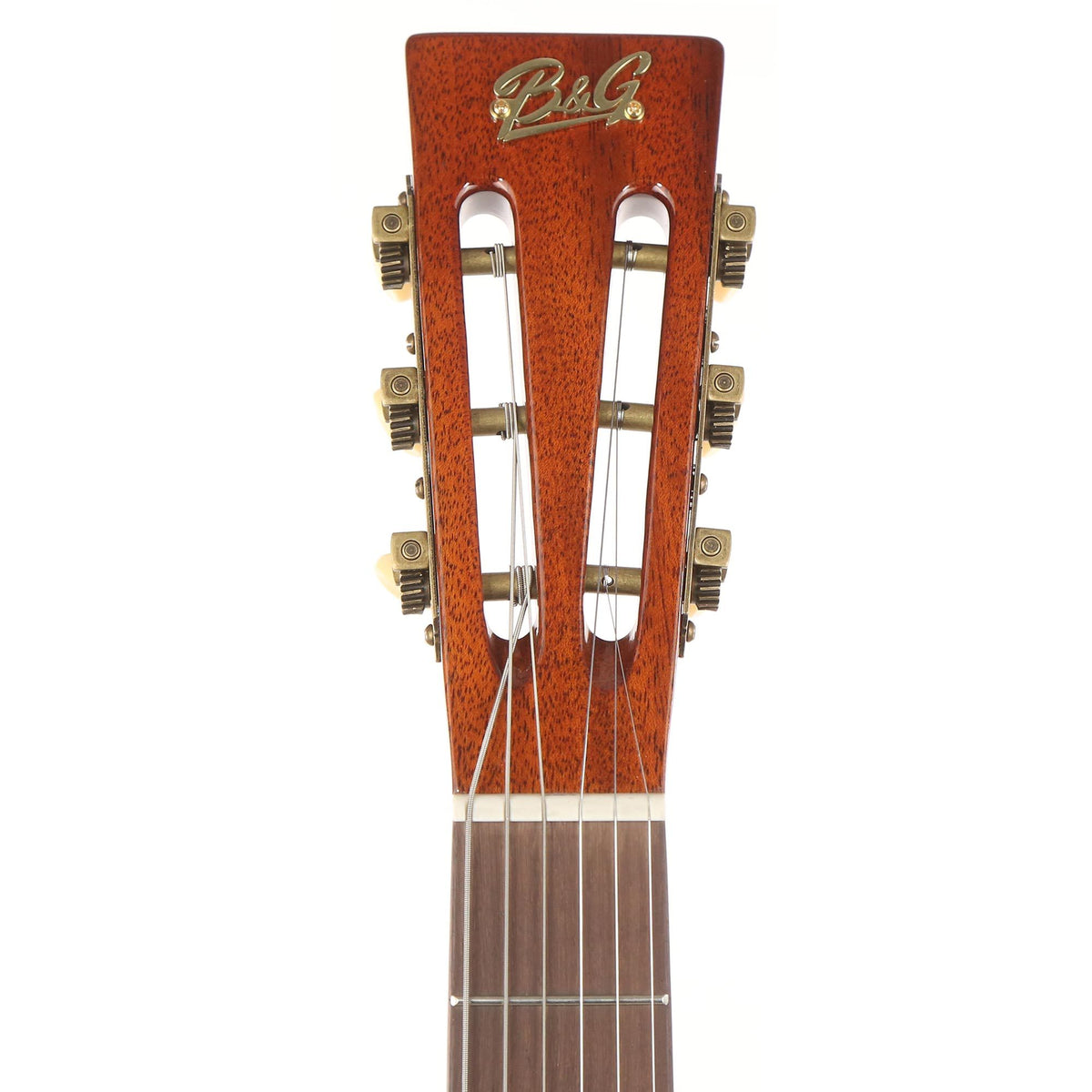 B&G Guitars Little Sister Crossroads Cutaway P-90 Honey Burst — 4