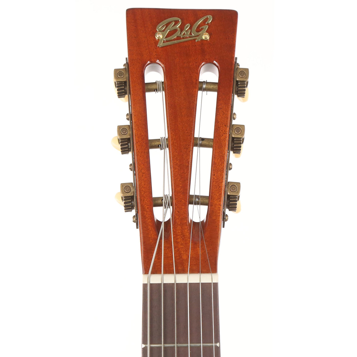 B&G Guitars Little Sister Crossroads Cutaway P-90 Honey Burst — 4