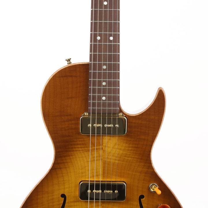 B&G Guitars Little Sister Crossroads Honey Burst