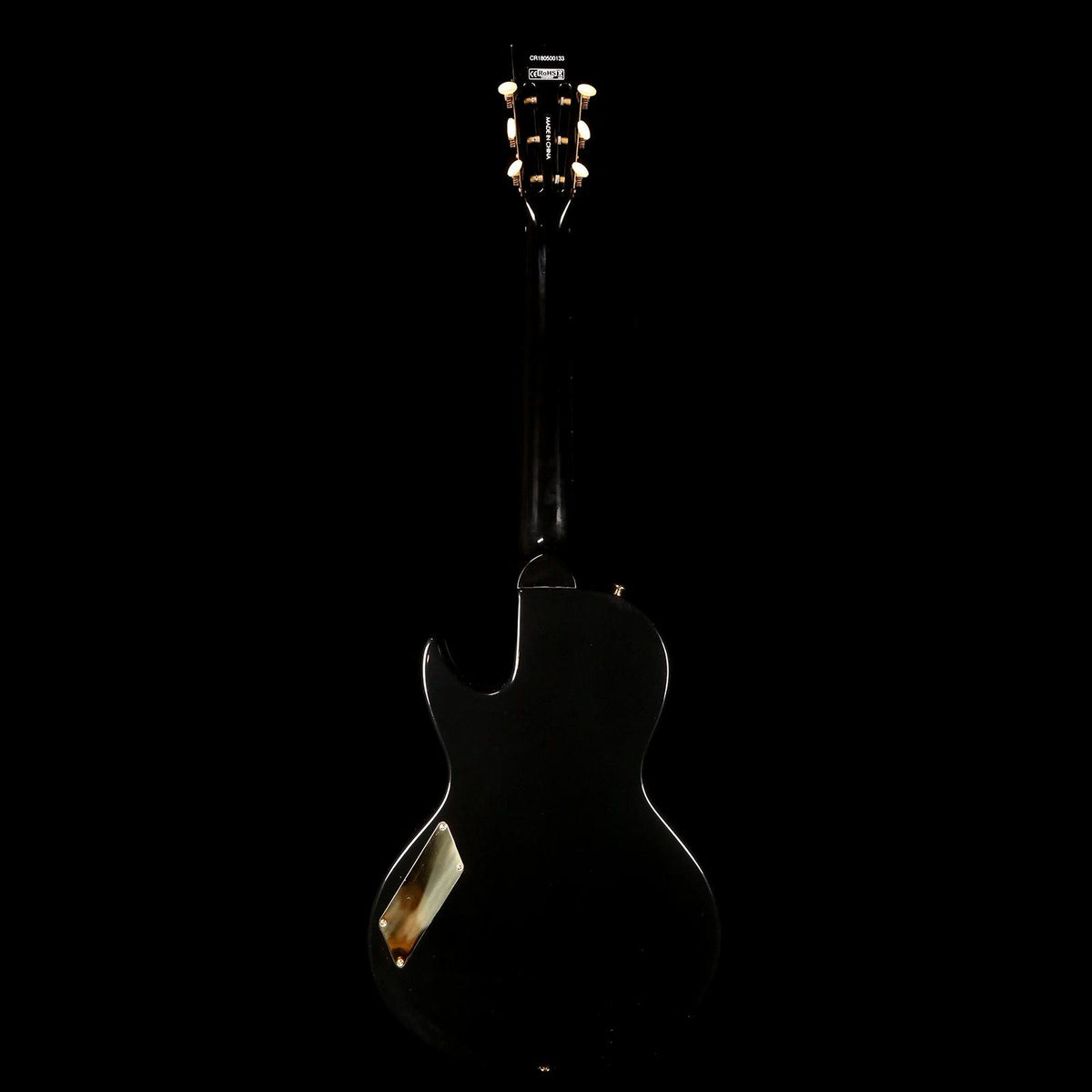 B&G Guitars Little Sister Crossroads Cutaway Midnight Ocean with Upgrade Package — 3