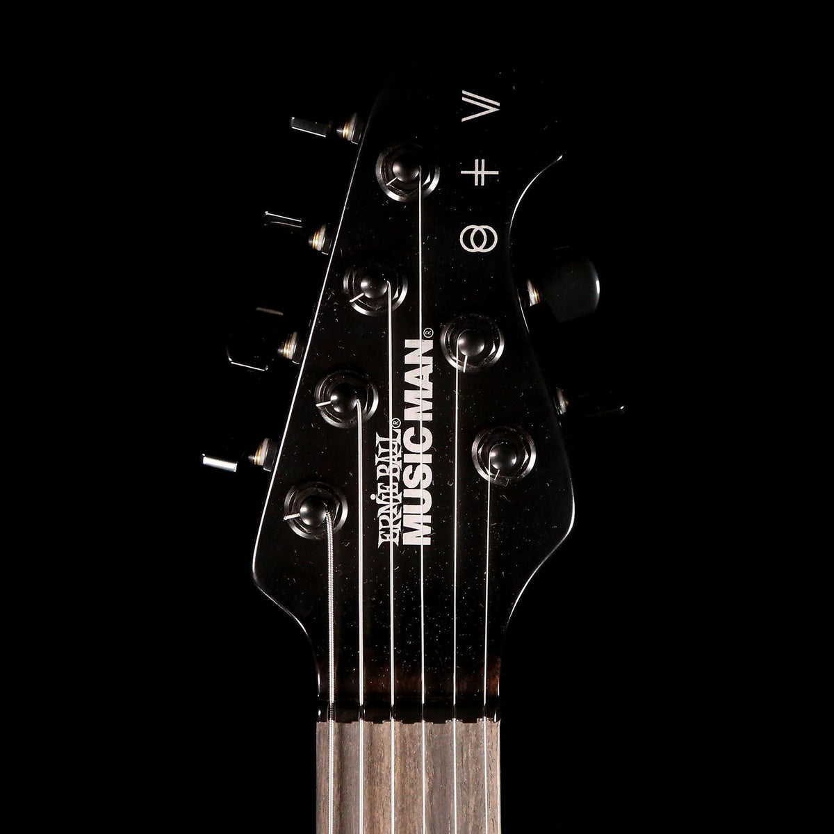 Ernie Ball Music Man St. Vincent Signature Stealth Black — 4