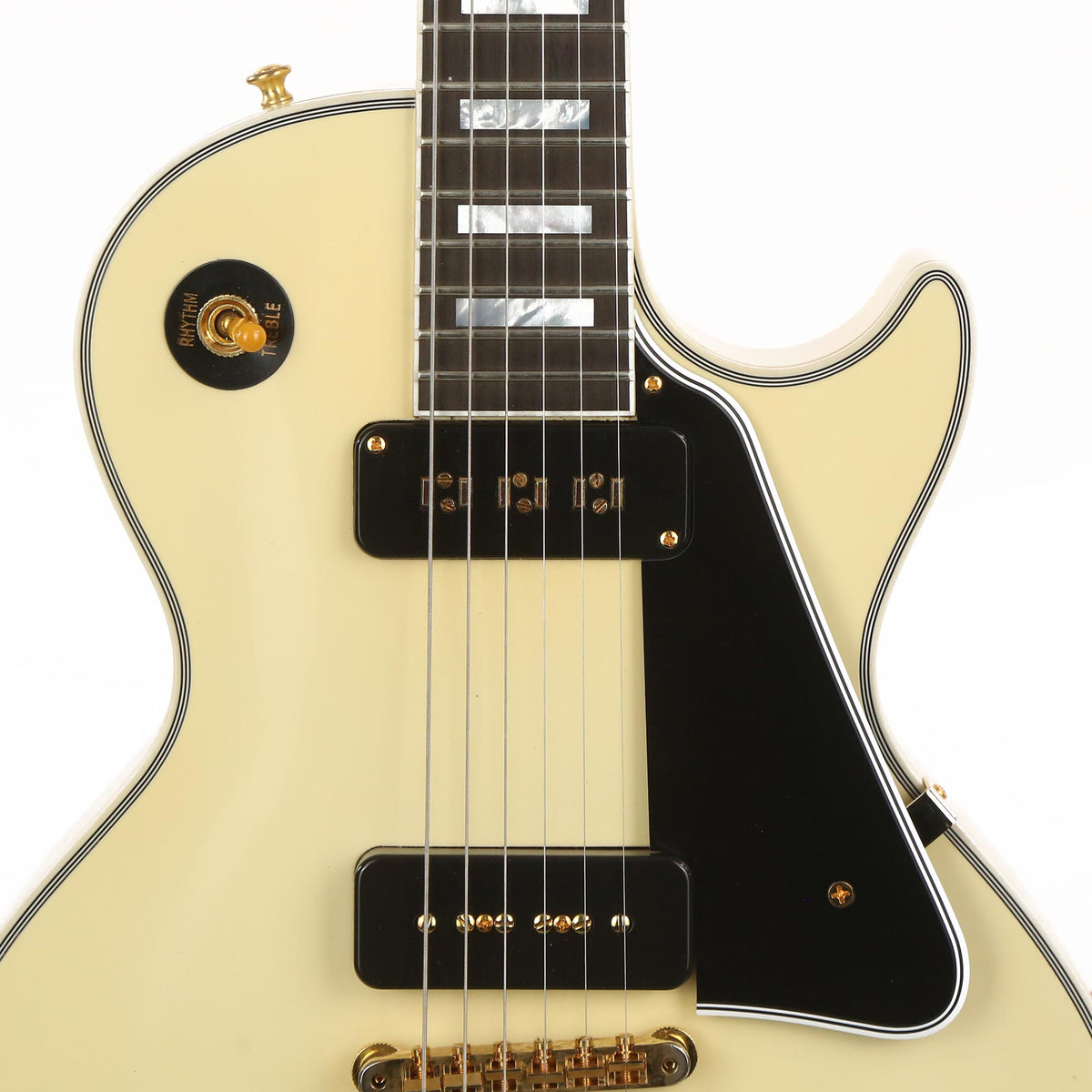 Gibson Custom Shop 1954 Les Paul Custom Classic White Made 2 Measure — 7