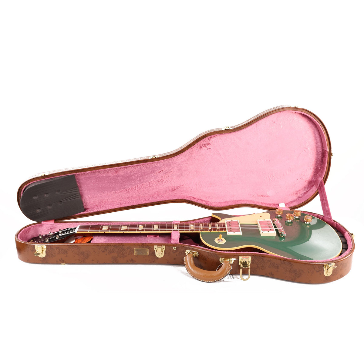 Gibson Custom Shop '54 Les Paul Humbuckers VOS Inverness Green — 8