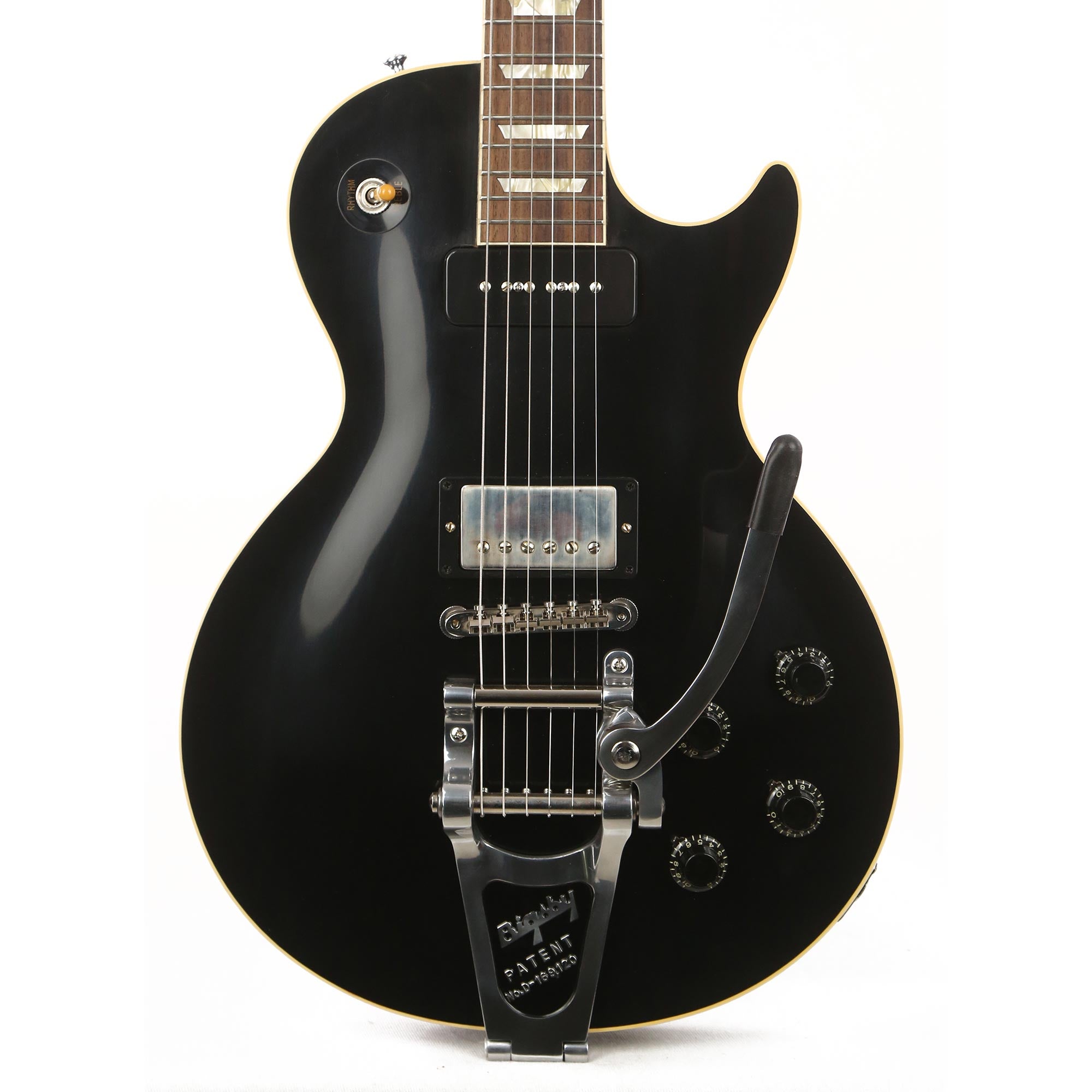 Gibson Custom Shop 1956 Les Paul Standard Reissue VOS Ebony Made 2